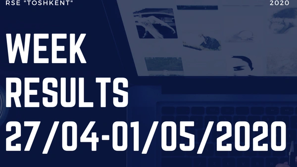 Week results (27, April - 1, May)