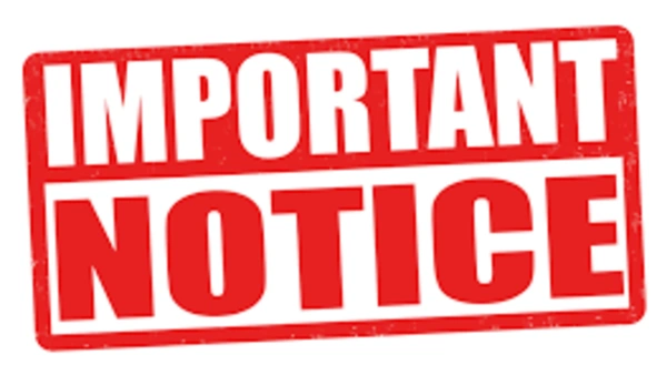 Announcement of intention to sell portfolio shares