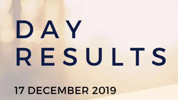 Day results (17.12.2019)