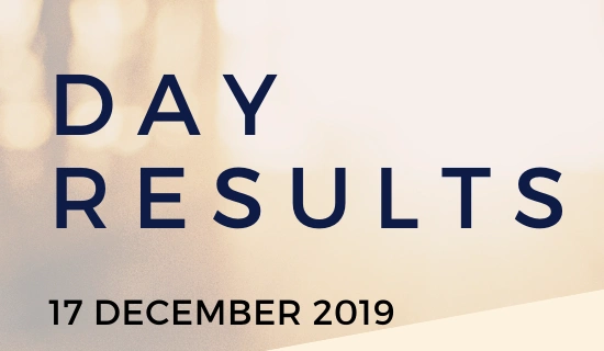 Day results (17.12.2019)