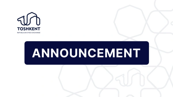 ANNOUNCEMENT