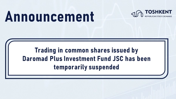 ATTENTION: SUSPENSION OF SECURITIES TRADING