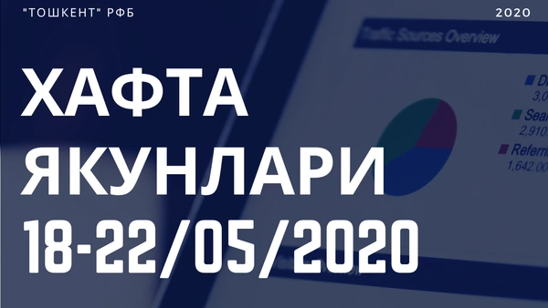 Хафта якунлари (18-22 май)