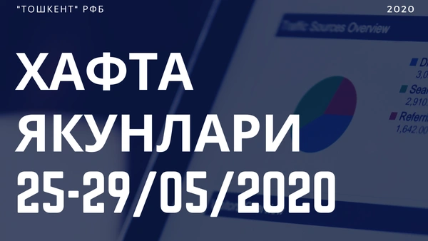 Хафта якунлари (25-29 май)