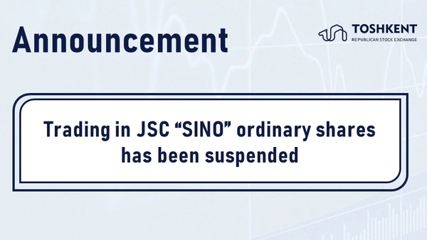 NOTICE: SUSPENSION OF SECURITIES TRADING