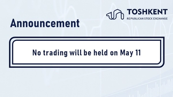 Announcement: No Exchange Trading on May 11