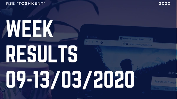Week results (9-13, March)
