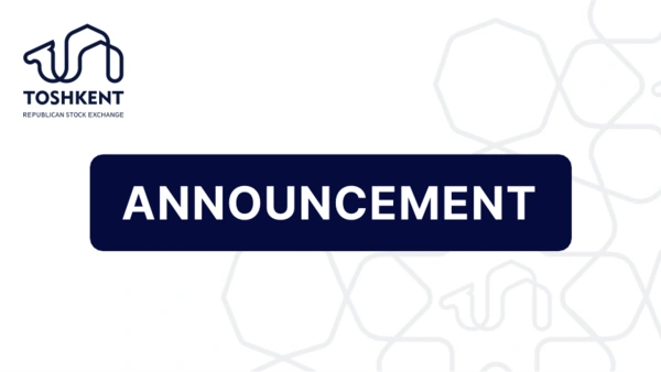 ANNOUNCEMENT
