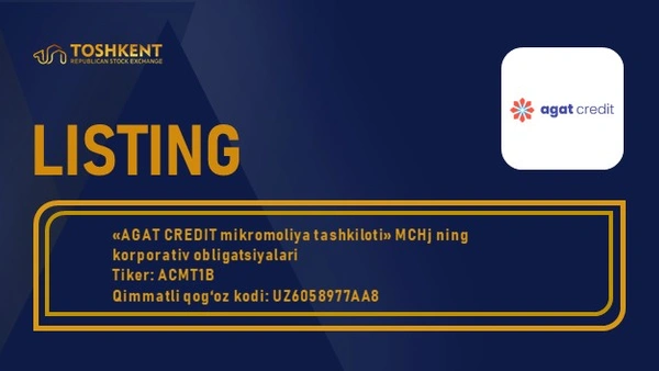 NOTICE: LISTING ANNOUNCEMENT