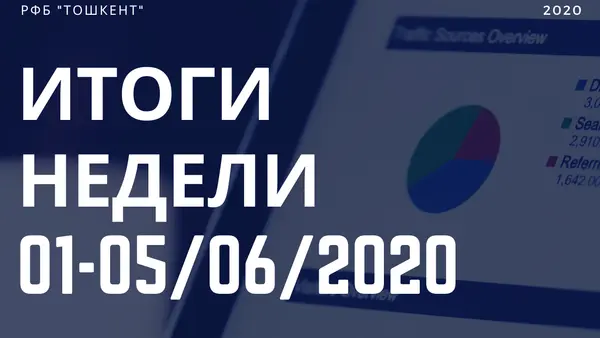 Итоги недели (1-5 июнь)