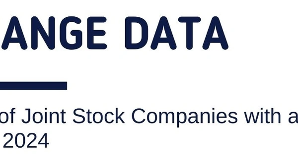 Exchange data. Overview of Stock Companies with a state share on May 1, 2024