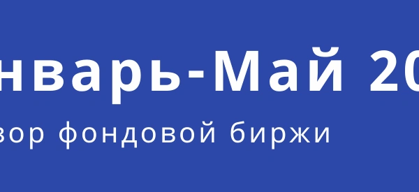 Обзор фондового рынка (январь-май)