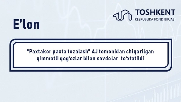 DIQQAT: QIMMATLI QOG‘OZLAR HARAKATINI TO‘XTATISH