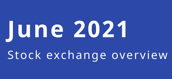 Stock exchange overview (June)