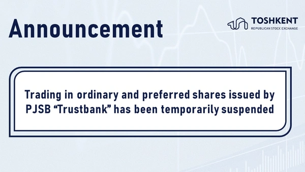 ATTENTION: SUSPENSION OF TRADING IN SECURITIES